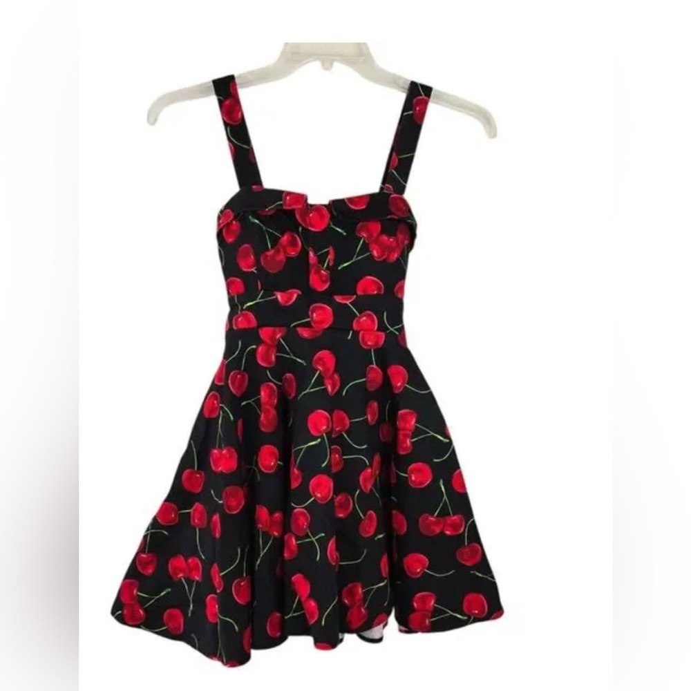 Cherry Print Mini Dress